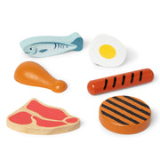 Wooden Food Groups Play Set – Protein P2