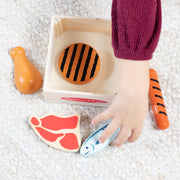 Wooden Food Groups Play Set – Protein P2