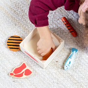Wooden Food Groups Play Set – Protein P2