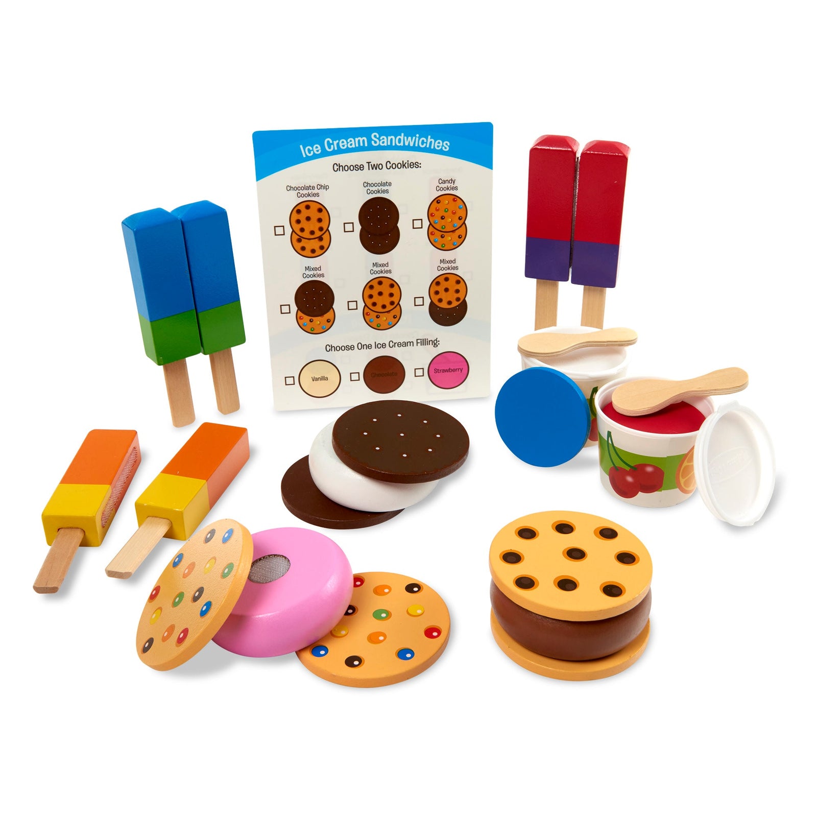 Wooden Frozen Treats Play Set R0
