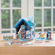 Wooden Gingerbread House Play Set – Winter Frost X9