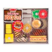Wooden Grill & Serve BBQ Set F8