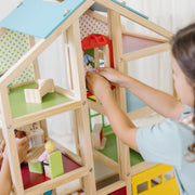 Wooden Hi-Rise Dollhouse C1
