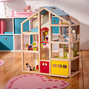 Wooden Hi-Rise Dollhouse C1
