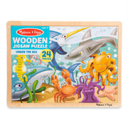Wooden Jigsaw Puzzle - Under the Sea - 24 Pieces Z9