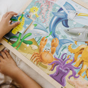 Wooden Jigsaw Puzzle - Under the Sea - 24 Pieces Z9