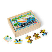Wooden Jigsaw Puzzles in a Box - Construction I4