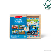 Wooden Jigsaw Puzzles in a Box - Construction I4
