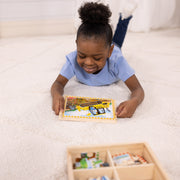 Wooden Jigsaw Puzzles in a Box - Construction I4