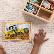 Wooden Jigsaw Puzzles in a Box - Construction I4