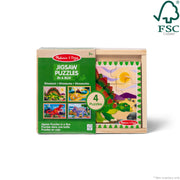 Wooden Jigsaw Puzzles in a Box - Dinosaurs R7