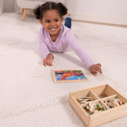 Wooden Jigsaw Puzzles in a Box - Dinosaurs Z2