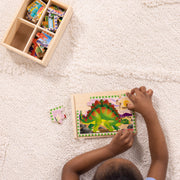 Wooden Jigsaw Puzzles in a Box - Dinosaurs Z2