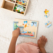 Wooden Jigsaw Puzzles in a Box - Pets S8