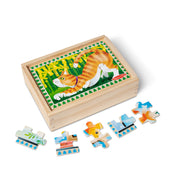 Wooden Jigsaw Puzzles in a Box - Pets S8