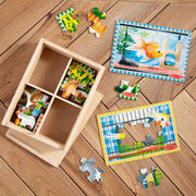 Wooden Jigsaw Puzzles in a Box - Pets S8