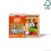 Wooden Jigsaw Puzzles in a Box - Pets S8