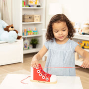 Wooden Lacing Shoe I5