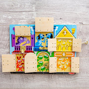Wooden Latches Board I9