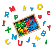 Wooden Letter Alphabet Magnets L1