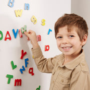 Wooden Letter Alphabet Magnets L1