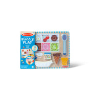 Wooden Magnetic Ice Cream Puzzle & Play Set - 16 Pieces Y1