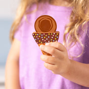 Wooden Magnetic Ice Cream Puzzle & Play Set - 16 Pieces Y1
