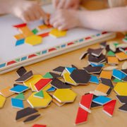 Wooden Magnetic Pattern Block Kit Z8
