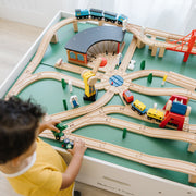 Wooden Railway Set U3