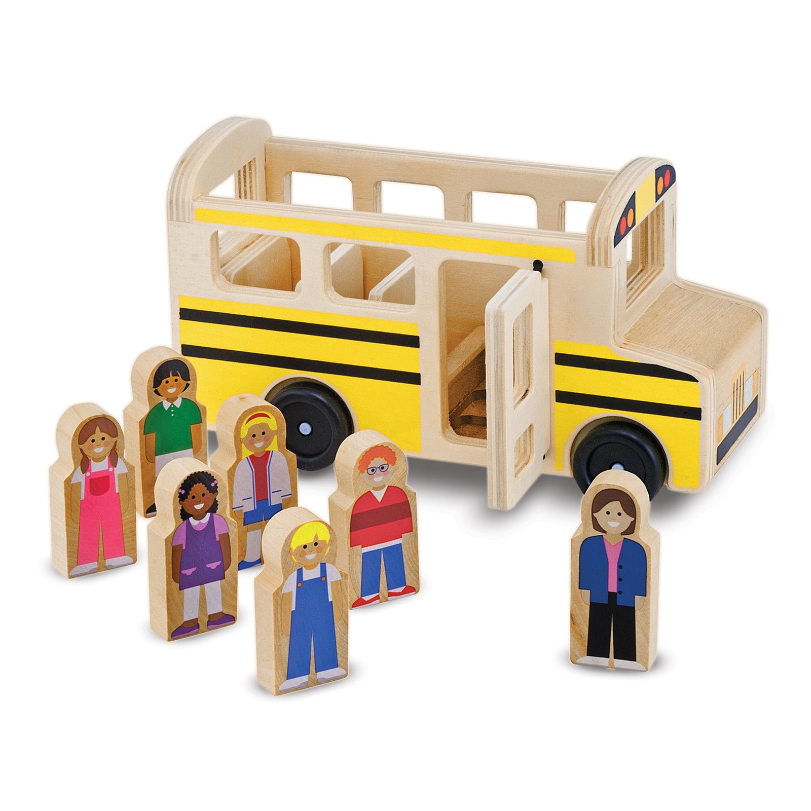 Wooden School Bus V9