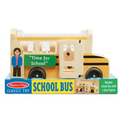 Wooden School Bus V9