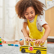 Wooden School Bus V9
