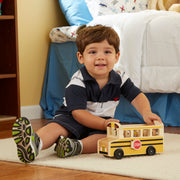 Wooden School Bus V9