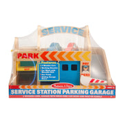 Wooden Service Station Parking Garage H1