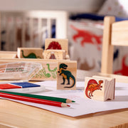 Wooden Stamp Set - Dinosaurs Z6