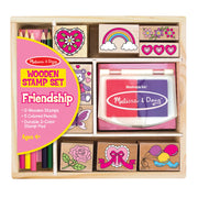 Wooden Stamp Set - Friendship B5