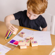 Wooden Stamp Set - Friendship B5