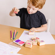 Wooden Stamp Set - Friendship B5