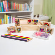 Wooden Stamp Set - Friendship B5