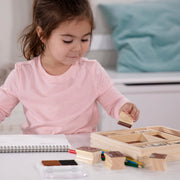 Wooden Stamp Set - Horses Y6