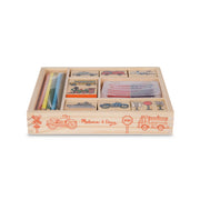 Wooden Stamp Set - Vehicles I4