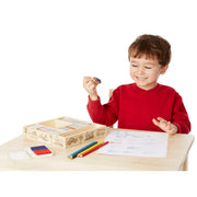 Wooden Stamp Set - Vehicles I4