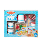 Wooden Steep & Serve Tea Set W7