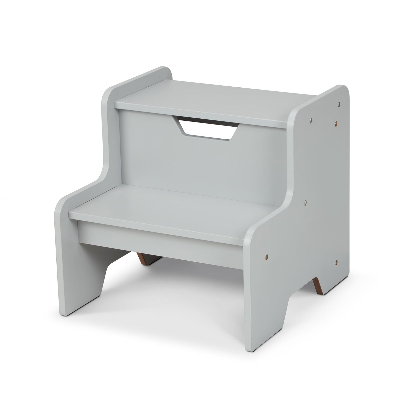 Wooden Step Stool – Gray V7