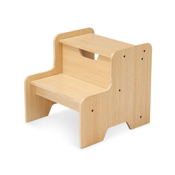 Wooden Step Stool - Natural L8