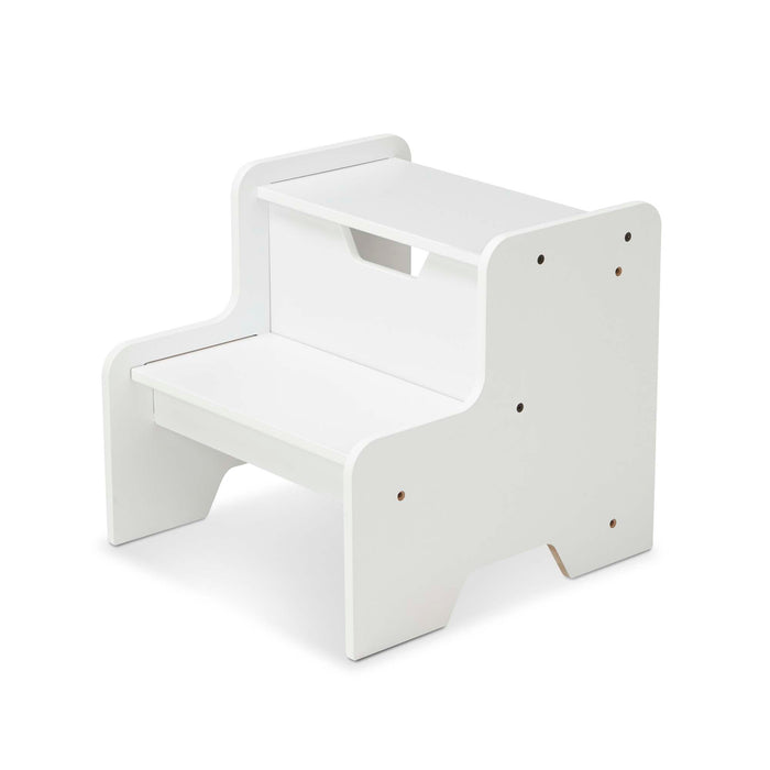 Wooden Step Stool - White L0