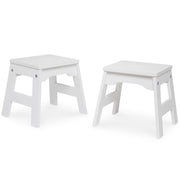 Wooden Stools – Set of 2 B1