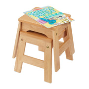 Wooden Stools – Set of 2 P5