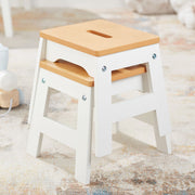 Wooden Stools – Set of 2 S3
