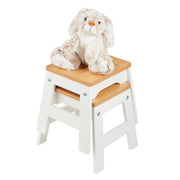 Wooden Stools – Set of 2 S3